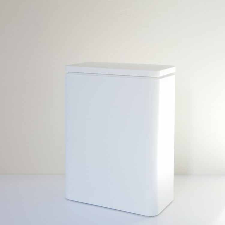 tubelor medium flap 密封容器型衛生ゴミ箱 ホワイト